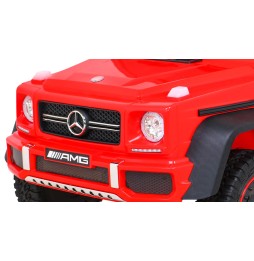 Mercedes G63 AMG mașină electrică roșie