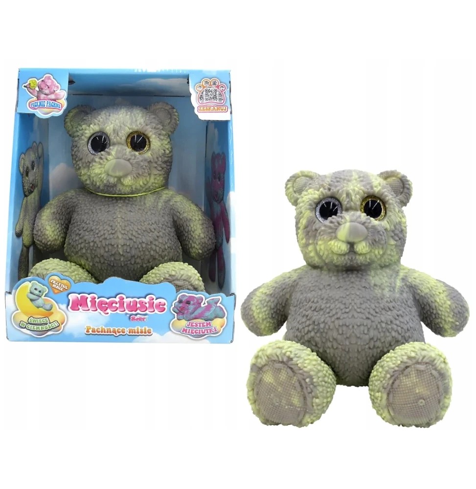 Epee Cuddly Grey-Yellow Scented Bear