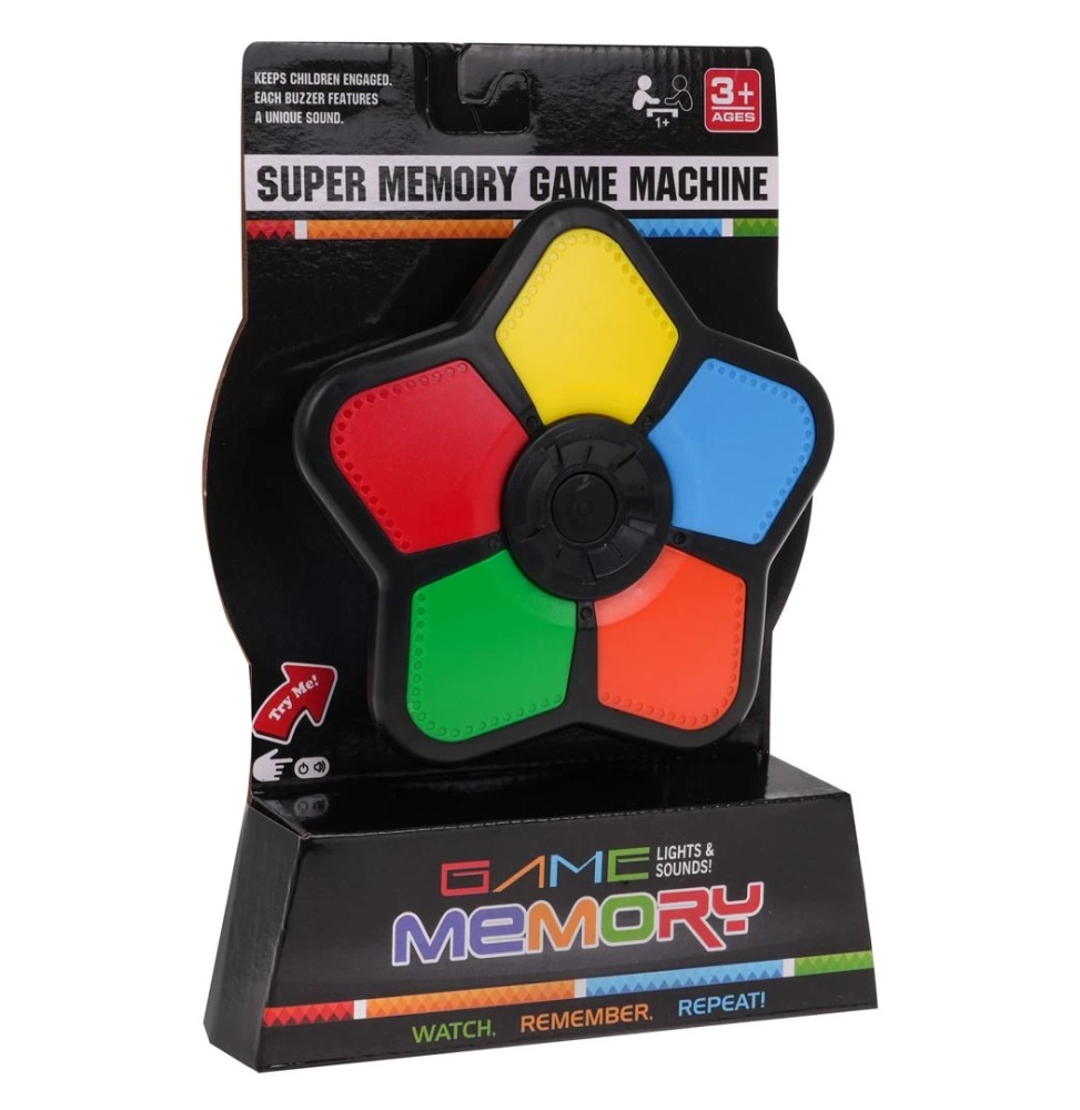 Memory Game Star 5 Colors for Kids 3 Years and Up