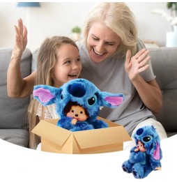 Monchhichi Stitch Plush Doll 20 cm