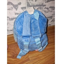 Rabbit Carrot Backpack Blue