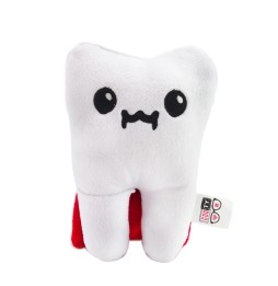 Plush Tooth Superhero - Kids Mascot