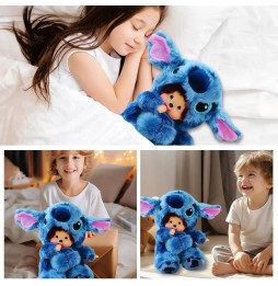 Monchhichi Stitch Plush Doll 20 cm