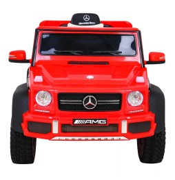 Mercedes G63 AMG Battery Car Red with Remote