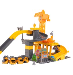 Construction Site with Vehicles for Kids