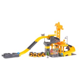 Construction Site with Vehicles for Kids