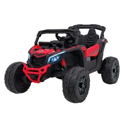 Vehicul ATV CAN-AM Maverick roșu pentru copii