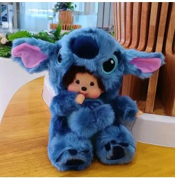 Monchhichi Stitch Plush Doll 20 cm