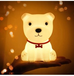 Silicone Dog Night Light for Kids