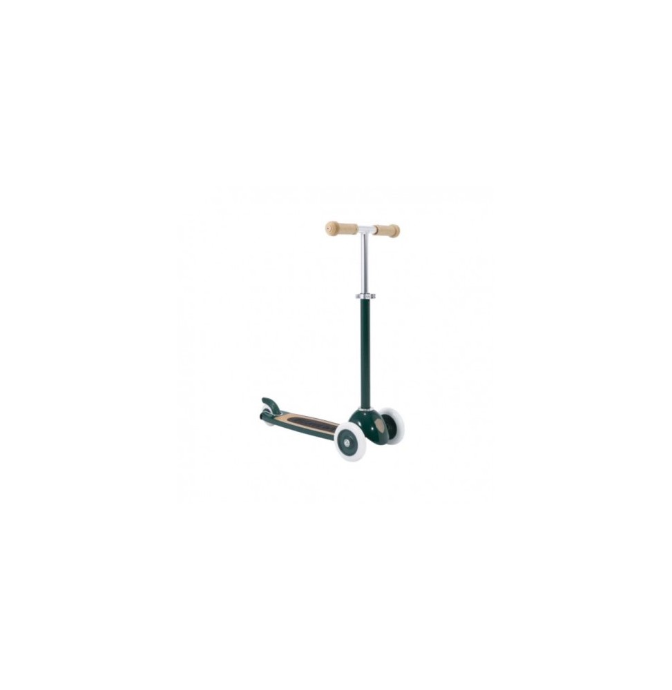 Banwood Three-Wheel Dark Green Scooter for Kids