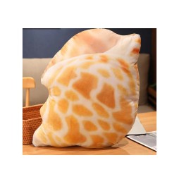 Plush Shell Pillow 50 x 40 cm