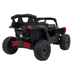 Vehicul ATV CAN-AM Maverick roșu pentru copii