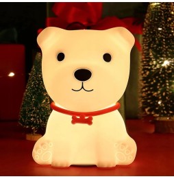 Silicone Dog Night Light for Kids