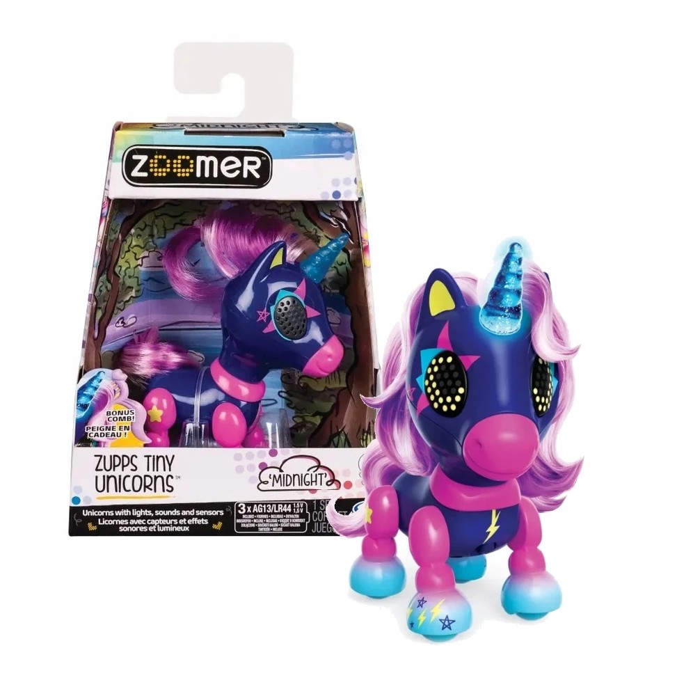 Zoomer Interactive Unicorn Midnight