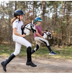 Hobby Horse Skippi - Cal pe băț A3 cu zgardă