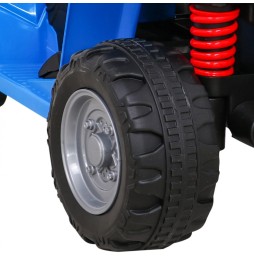 Quad Honda 250X TRX pentru copii - albastru cu claxon și LED