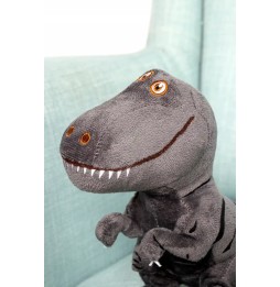 Plush Dinosaur DINO 70 cm Gray