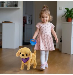 Interactive Puppy on a Leash