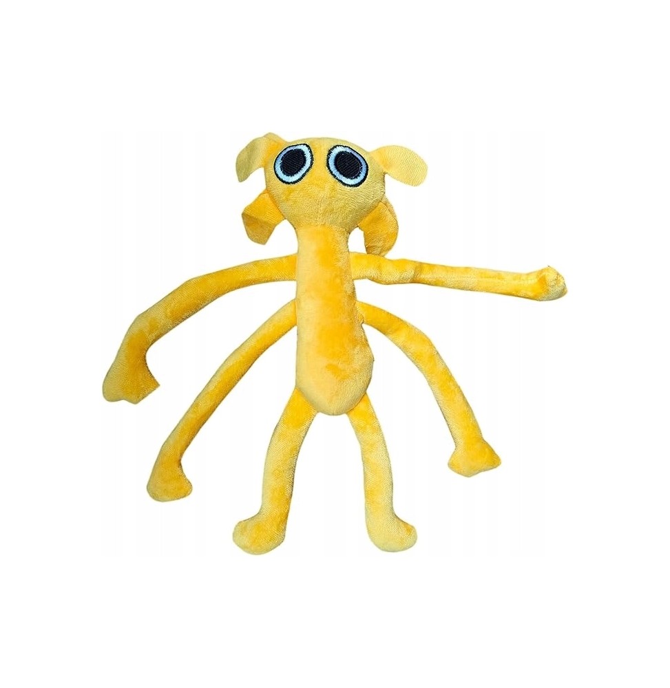 Pluș octopus galben 33 cm