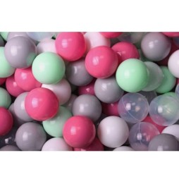 Set of 100 Plastic Balls for Pools