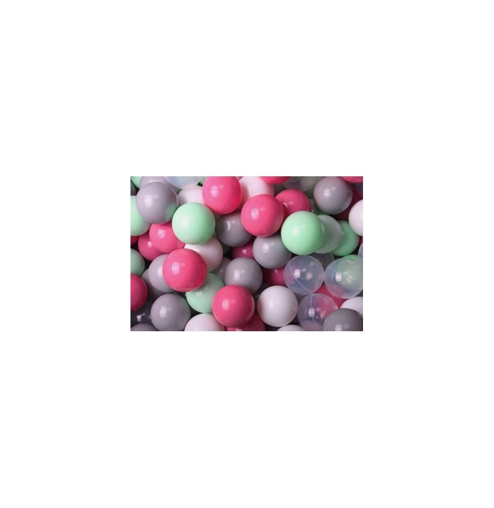 Set of 100 Plastic Balls for Pools