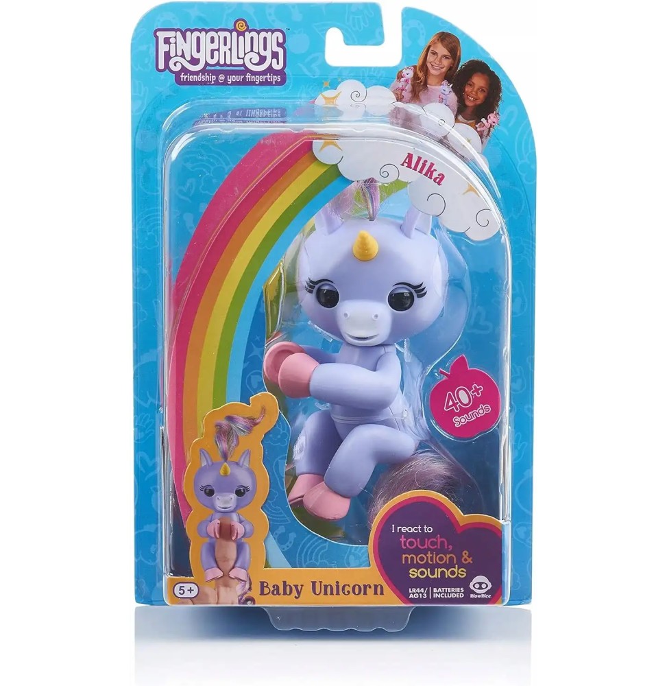 Unicorn interactiv WowWee Alika violet