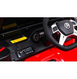 Mercedes G63 AMG Battery Car Red with Remote