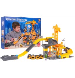 Construction Site with Vehicles for Kids