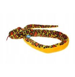 Yellow Snake Plush Toy 242cm by Dubi