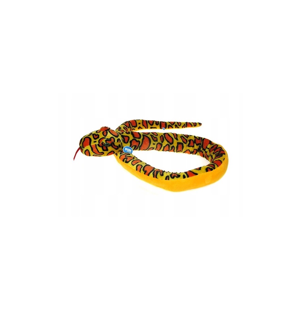 Yellow Snake Plush Toy 242cm by Dubi