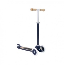 Banwood navy blue three-wheeled scooter for kids