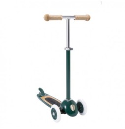 Banwood Three-Wheel Dark Green Scooter for Kids