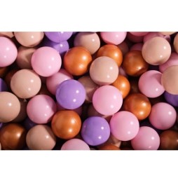 500 Plastic Balls 7cm for Dry Pool Play