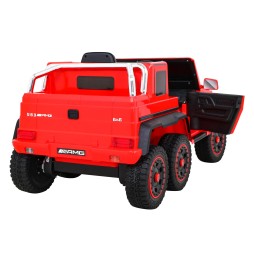 Mercedes G63 AMG Battery Car Red with Remote