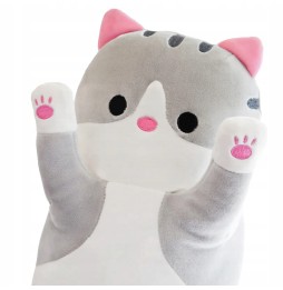 Plush Cat Toy 70cm Gray