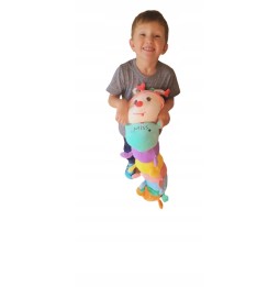 Długa gąsienica pluszowa poduszka 85cm