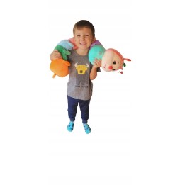 Długa gąsienica pluszowa poduszka 85cm