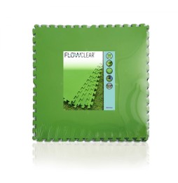 Green Foam Mat for Garden Pool 9 pcs. 78x78cm