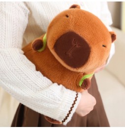 Capybara Plush Toy with Backpack