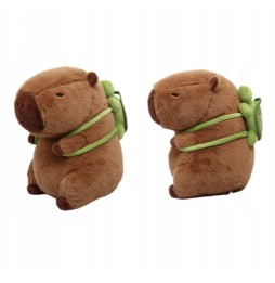 Capybara Plush Toy with Backpack