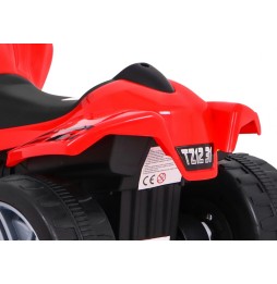 Quad little monster for kids - red, 25w