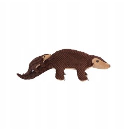 Pangolin cu pui mascota 18 cm