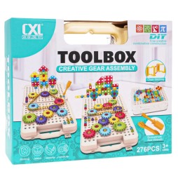 DIY Set of 276 Pieces for Kids Aged 3+