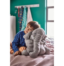 IKEA Jattestor Elefant Plush 50cm Gri