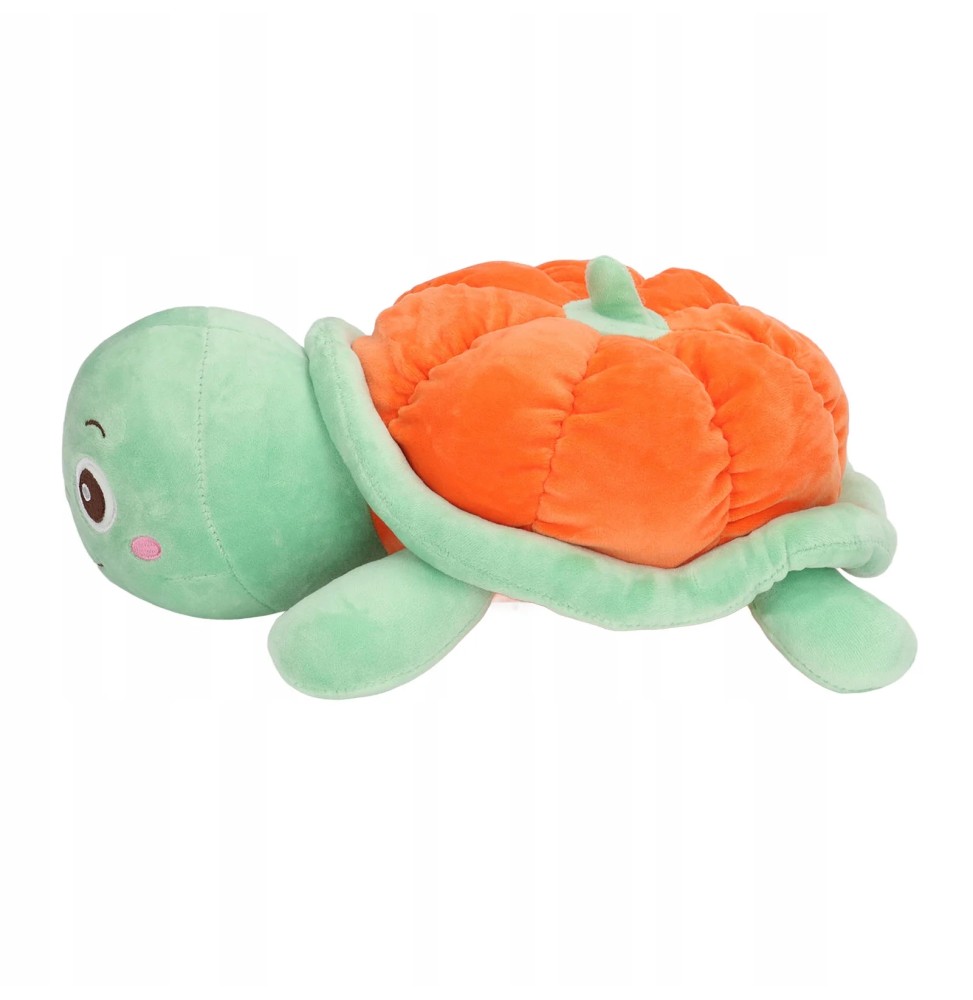 Plush Pumpkin Turtle Toy 35 cm