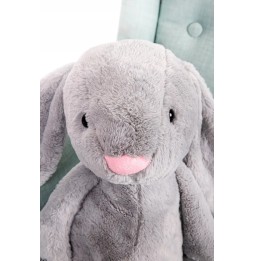 Large Plush Rabbit Figo 50cm Gray