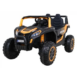 Buggy UTV 2000M racing auto na akumulator złoty z mp3