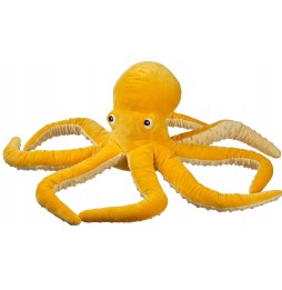 IKEA Blavingad Octopus 80cm Yellow Plush