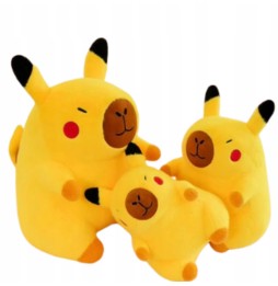 Pluszak Kapibara Pikachu 30cm Maskotka Pokemon