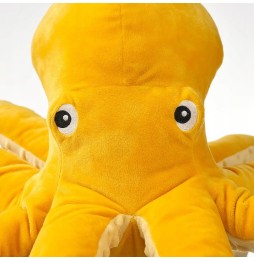 IKEA Blavingad Octopus 80cm Yellow Plush